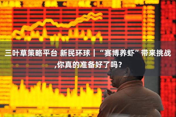 三叶草策略平台 新民环球｜“赛博养虾”带来挑战,你真的准备好了吗？